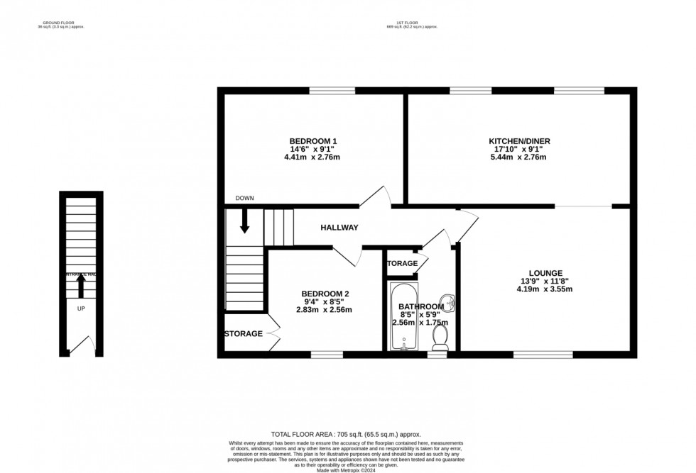 Floorplan for Daylesford Drive, Newcastle upon Tyne, Tyne and Wear, NE3