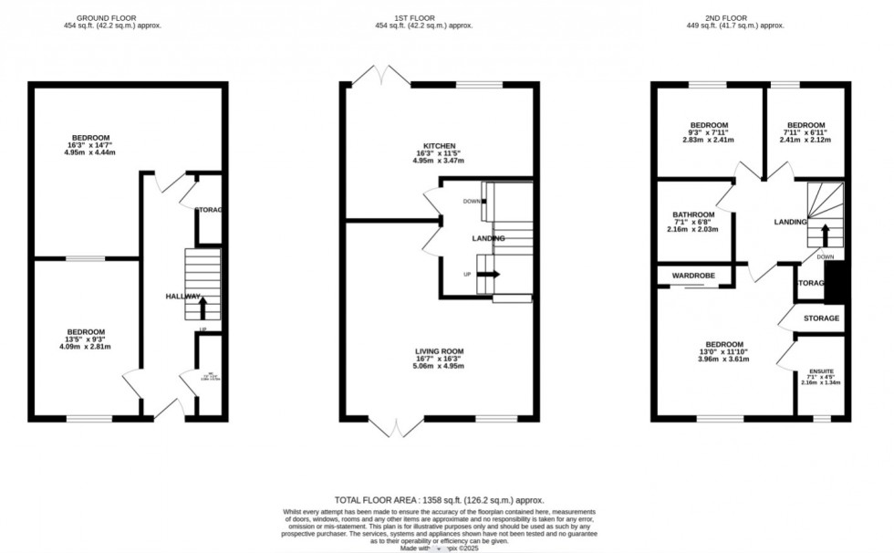 Floorplan for St. Cuthberts Road, Gateshead, Tyne and Wear, NE8