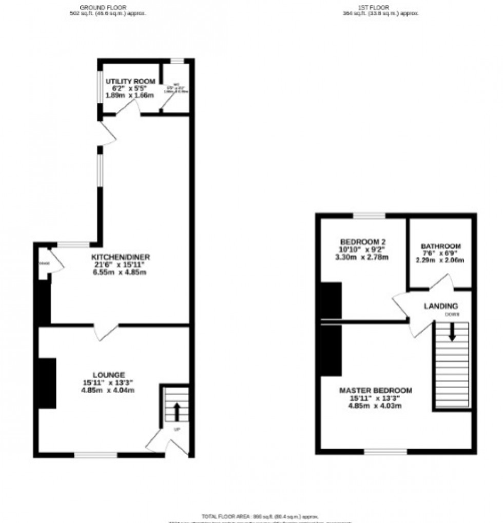 Floorplan for Best View, Houghton le Spring, Tyne And Wear, DH4