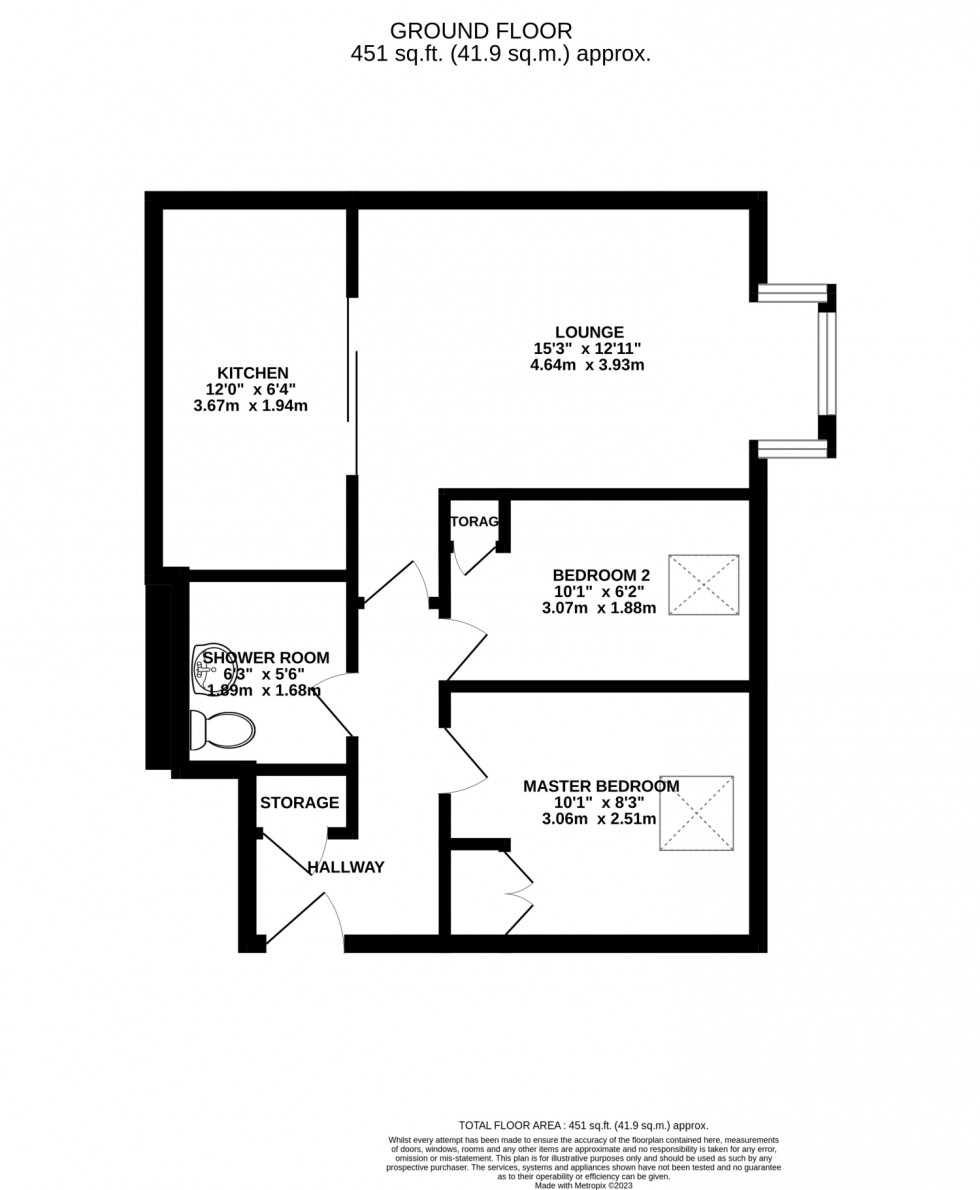 Floorplan for The Chare, City Centre, Newcastle Upon Tyne